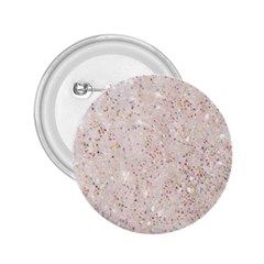 White Sparkle Glitter Pattern 2 25  Buttons by paulaoliveiradesign