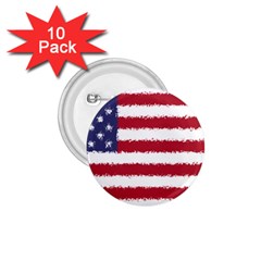 Flag Of The United States America 1 75  Buttons (10 Pack) by paulaoliveiradesign