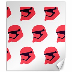 Stormtroper Pattern  Canvas 20  X 24   by paulaoliveiradesign