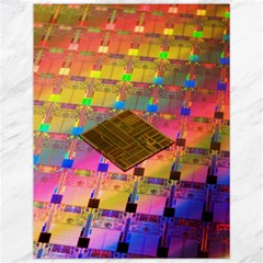 Technology Circuit Pentium Die Canvas 12  X 16   by BangZart