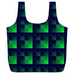 Fractal Full Print Recycle Bags (l)  by BangZart