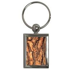 Bark Texture Wood Large Rough Red Wood Outside California Key Chains (rectangle)  by BangZart