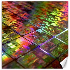 Technology Circuit Computer Canvas 20  X 20   by BangZart