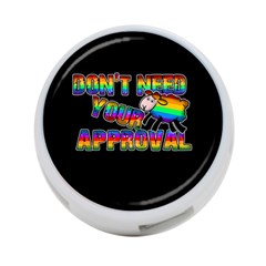Dont Need Your Approval 4-port Usb Hub (one Side) by Valentinaart