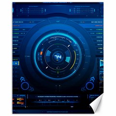 Technology Dashboard Canvas 16  X 20   by BangZart