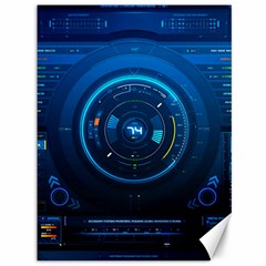 Technology Dashboard Canvas 36  X 48   by BangZart