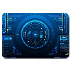 Technology Dashboard Large Doormat  by BangZart