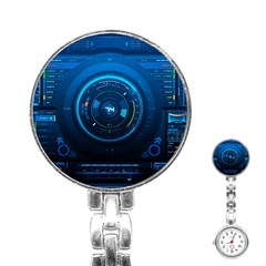 Technology Dashboard Stainless Steel Nurses Watch by BangZart