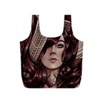 Beautiful Women Fantasy Art Full Print Recycle Bags (S)  Front