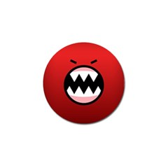 Funny Angry Golf Ball Marker by BangZart