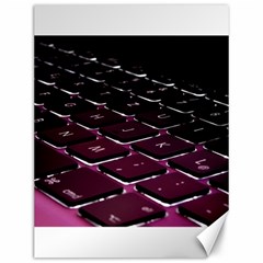 Computer Keyboard Canvas 12  X 16   by BangZart