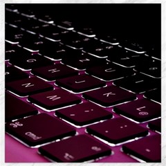 Computer Keyboard Canvas 16  X 16   by BangZart