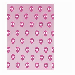 Alien Pattern Pink Large Garden Flag (two Sides) by BangZart