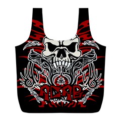 Acab Tribal Full Print Recycle Bags (l)  by Valentinaart