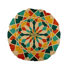 Summer Festival Standard 15  Premium Round Cushions by linceazul