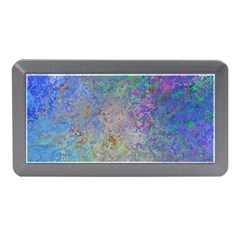 Colorful Pattern Blue And Purple Colormix Memory Card Reader (mini) by paulaoliveiradesign