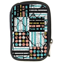 Distressed Pattern Compact Camera Cases by linceazul
