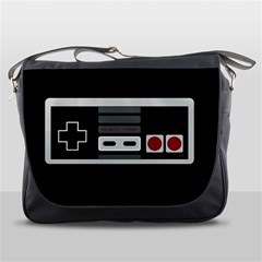 Video Game Controller 80s Messenger Bags by Valentinaart
