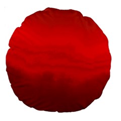 Ombre Large 18  Premium Round Cushions by ValentinaDesign