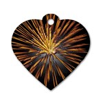 Pyrotechnics Thirty Eight Dog Tag Heart (Two Sides) Back