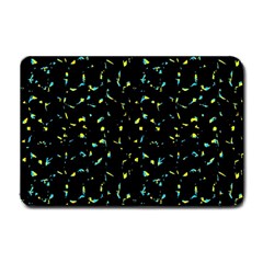 Splatter Abstract Dark Pattern Small Doormat  by dflcprints
