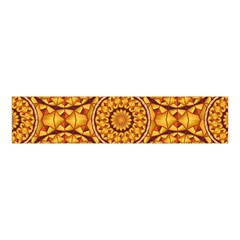 Golden Mandalas Pattern Velvet Scrunchie by linceazul
