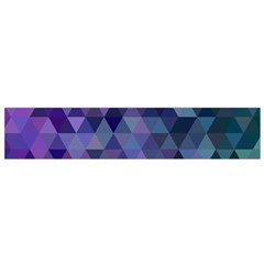 Triangle Tile Mosaic Pattern Flano Scarf (small) by Nexatart