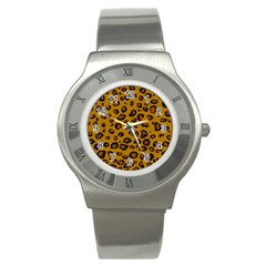 Classic Leopard Stainless Steel Watch by TRENDYcouture