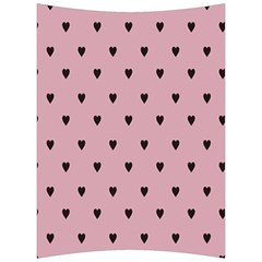 Love Black Pink Valentine Back Support Cushion by Mariart