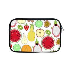 Mango Fruit Pieces Watermelon Dragon Passion Fruit Apple Strawberry Pineapple Melon Apple Macbook Pro 13  Zipper Case by Mariart
