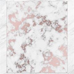Pure And Beautiful White Marple And Rose Gold, Beautiful ,white Marple, Rose Gold,elegnat,chic,modern,decorative, Canvas 20  X 24   by NouveauDesign