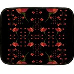 Roses From The Fantasy Garden Double Sided Fleece Blanket (Mini)  35 x27  Blanket Front