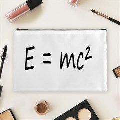 E=mc2 Gravity Formula Physics Cosmetic Bag (large)  by picsaspassion