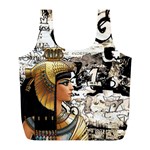 Cleopatra Full Print Recycle Bags (L)  Front