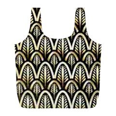Art Deco Full Print Recycle Bags (l)  by NouveauDesign