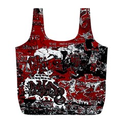 Graffiti Full Print Recycle Bags (l)  by ValentinaDesign