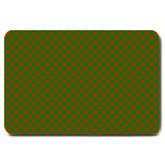 Grey And White Carbon Fiber Large Doormat  by PodArtist