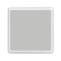 Grey And White Simulated Carbon Fiber Memory Card Reader (square)  by PodArtist