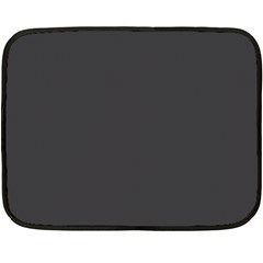 Black Carbon Fiber Fleece Blanket (mini) by PodArtist