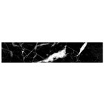 Black Texture Background Stone Small Flano Scarf Back