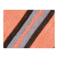 Fabric Textile Texture Surface Double Sided Flano Blanket (mini)  by Celenk