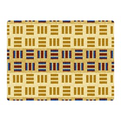 Textile Texture Fabric Material Double Sided Flano Blanket (mini)  by Celenk