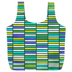 Color Grid 03 Full Print Recycle Bags (l)  by jumpercat