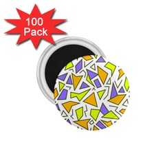 Retro Shapes 04 1 75  Magnets (100 Pack)  by jumpercat
