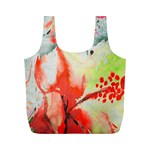 Fabric Texture Softness Textile Full Print Recycle Bags (M)  Back