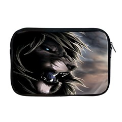 Angry Lion Digital Art Hd Apple Macbook Pro 17  Zipper Case by Celenk