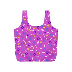 Retro Wave 2 Full Print Recycle Bags (s)  by jumpercat