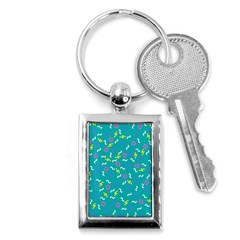 Retro Wave 4 Key Chains (rectangle)  by jumpercat