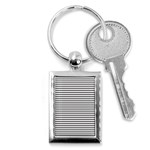 Basic Horizontal Stripes Key Chains (Rectangle)  Front