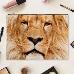 Africa African Animal Cat Close Up Cosmetic Bag (xl) by BangZart